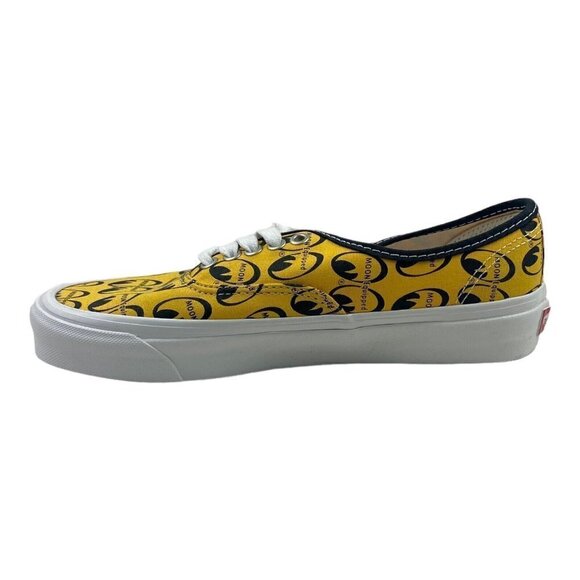 Vans X Mooneyes Authentic 44 DX Unisex Anaheim Factory Yellow Sneakers M 7.5 W 9 - Picture 3 of 9